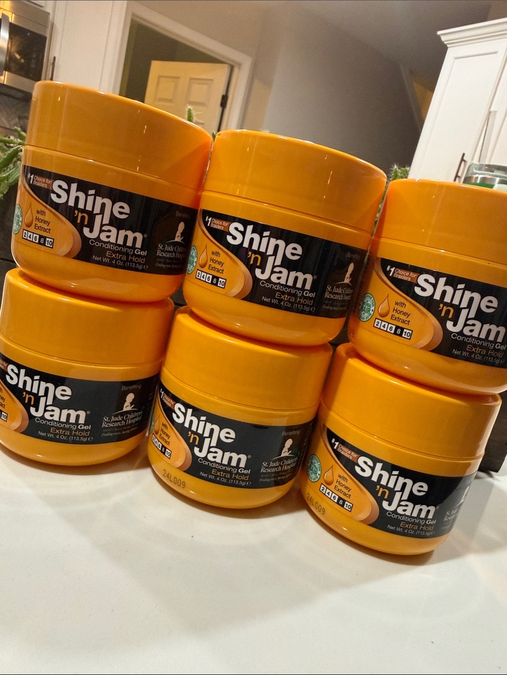 Shine 'n Jam Conditioning Gel Jars (6 Pack)